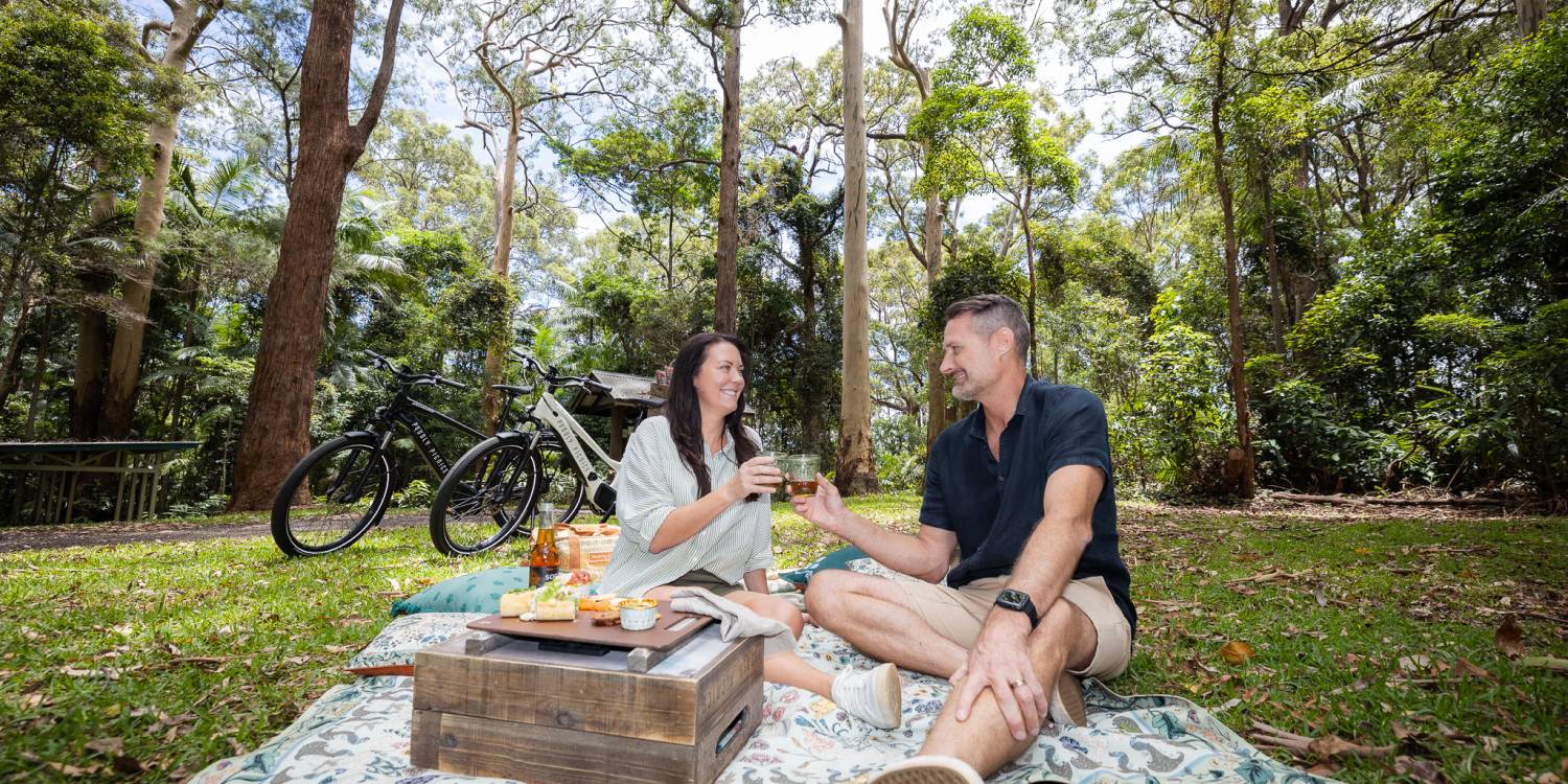 Tamborine Mountain Mystery Picnic and E-Bike Adventure
