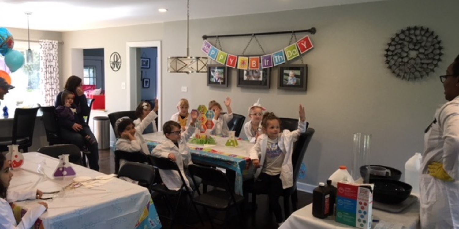1 Host Science Party - Up To 18 Kids